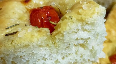 Focaccia de média fermentação