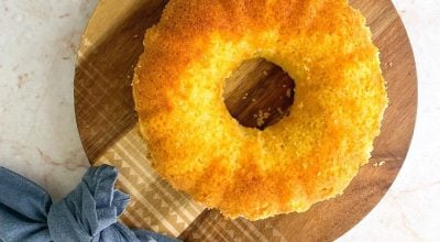 Bolo de milho com coco de liquidificador