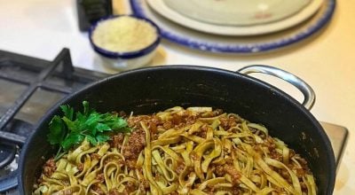Carne moída com cerveja