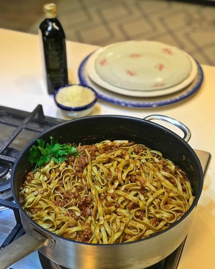 Carne moída com cerveja