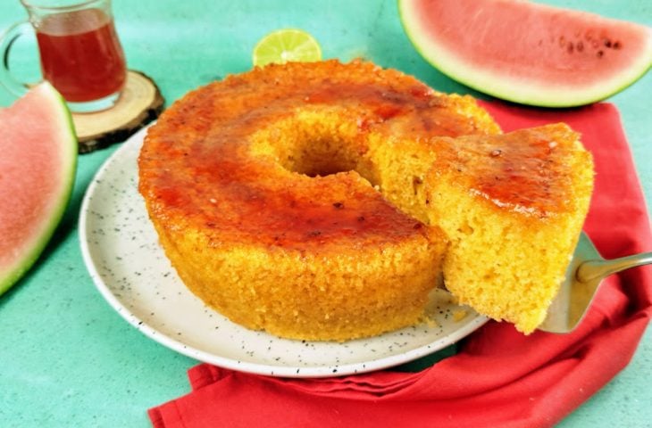 Bolo de melancia