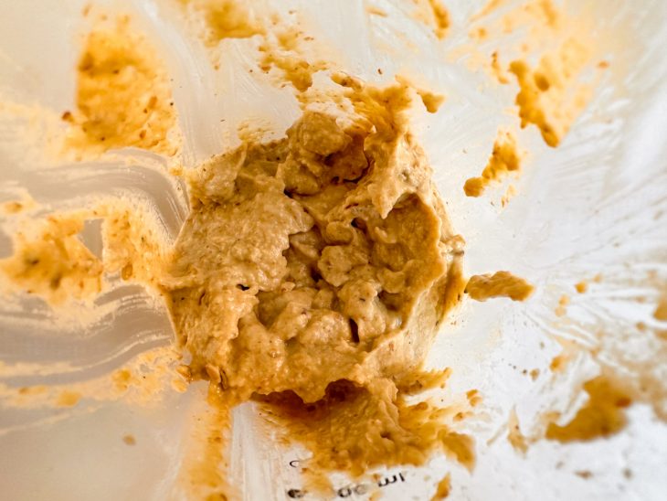 Ingredientes batidos.