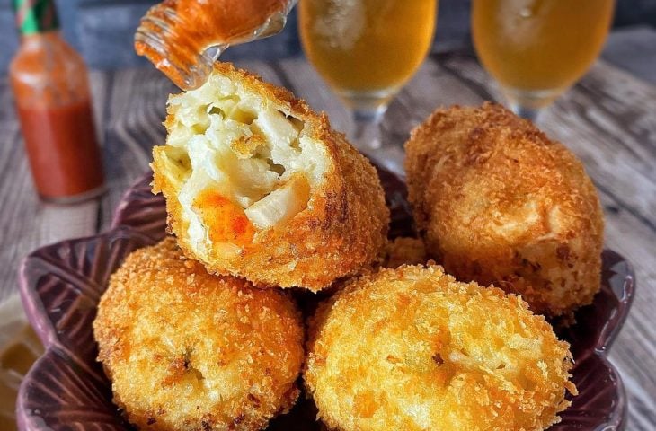 Bolinho de palmito