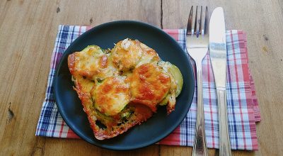 Abobrinha gratinada fácil