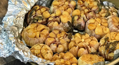 Alhos assados