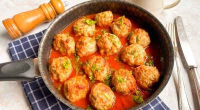 Almôndegas de frango