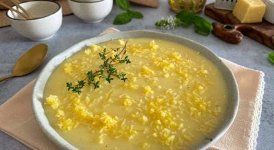 Angu com queijo