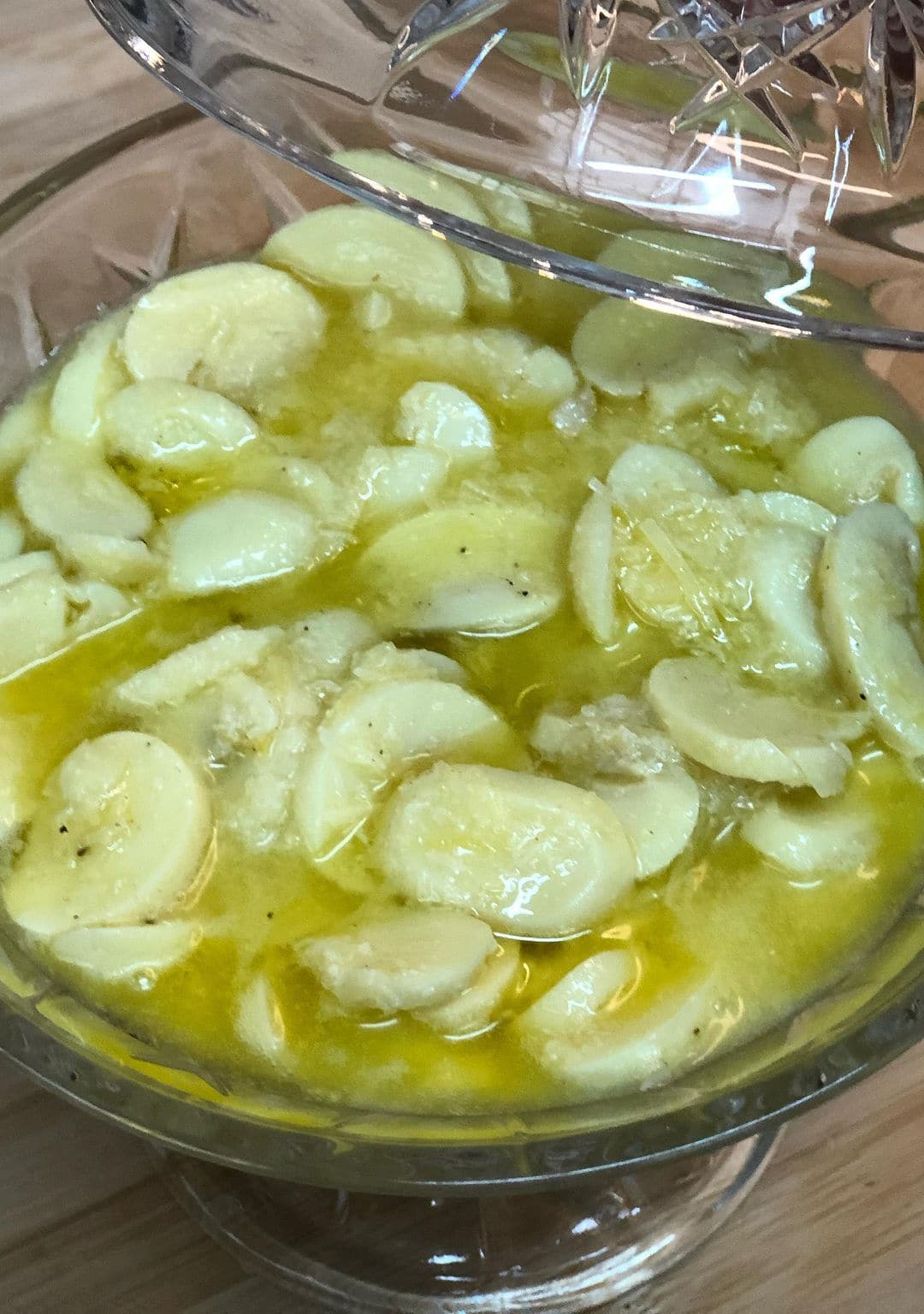 Antepasto de champignon com limão