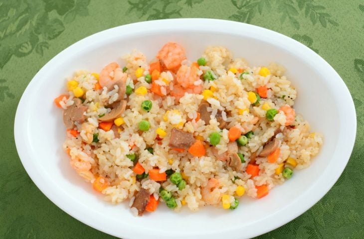 Arroz à grega apimentado