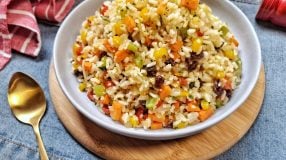 Arroz à grega fácil e rápido