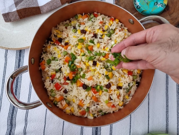 Arroz à grega tradicional - Passo a Passo