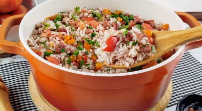 Arroz carreteiro rápido