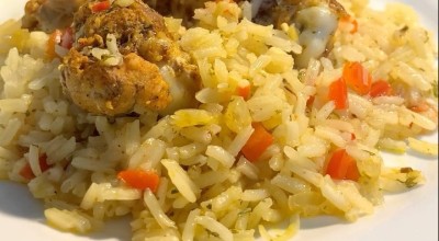 Arroz com frango