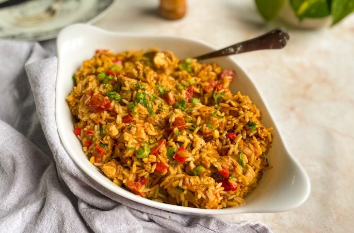 Arroz com galinha