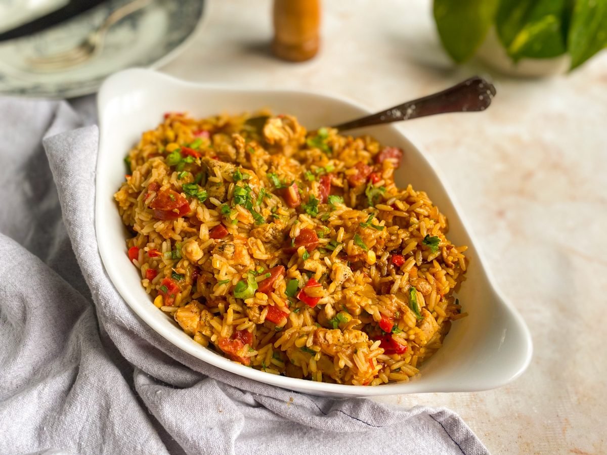 Arroz com galinha