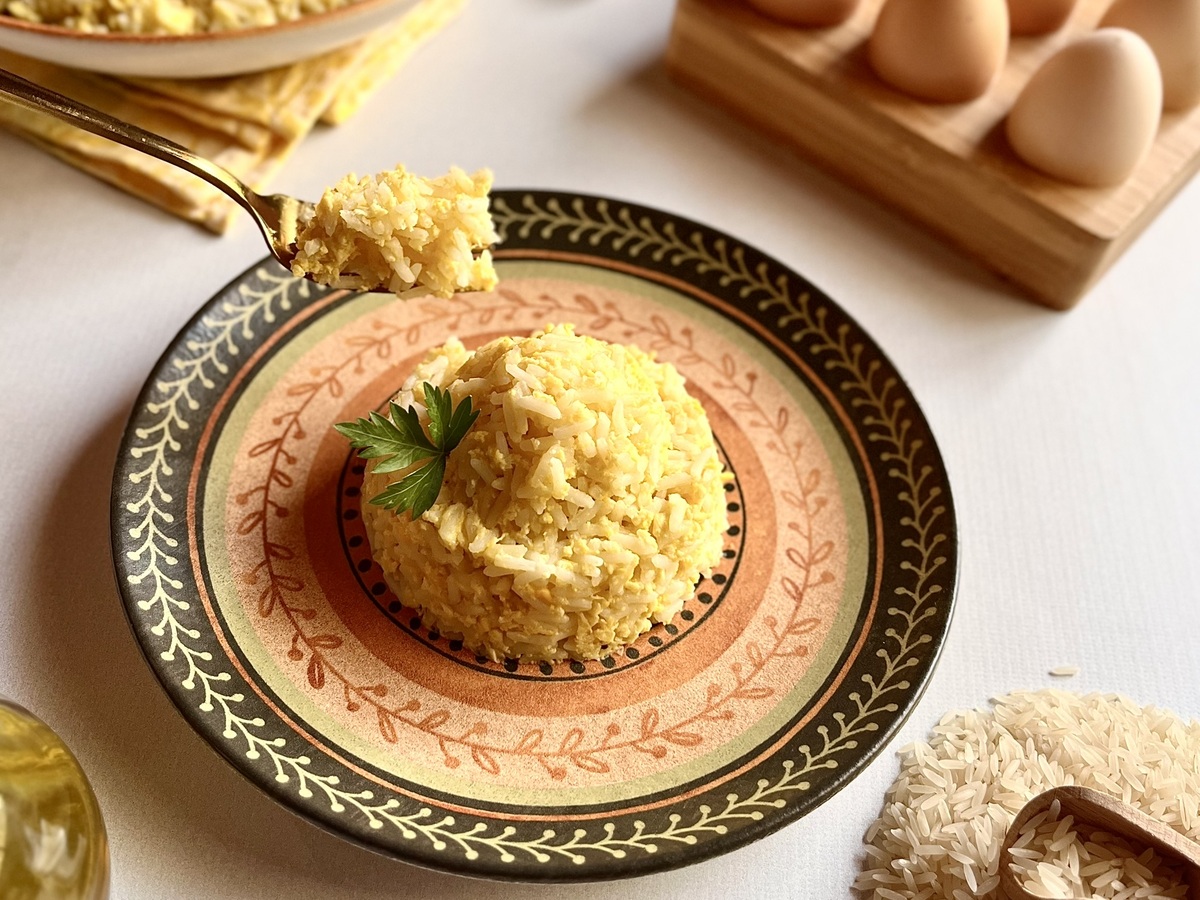 Arroz com ovo