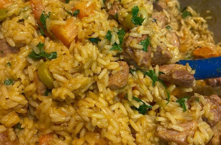 Arroz com pernil