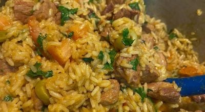 Arroz com pernil