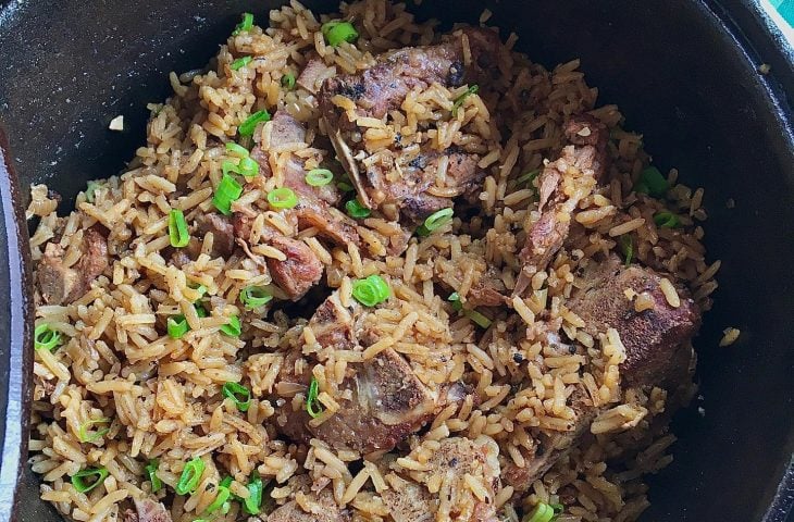 Arroz com suã