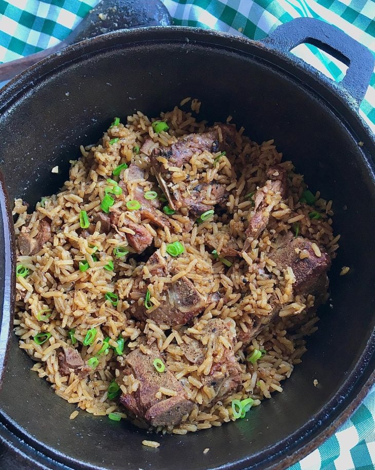 Arroz com suã