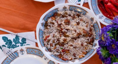 Arroz de amêndoas