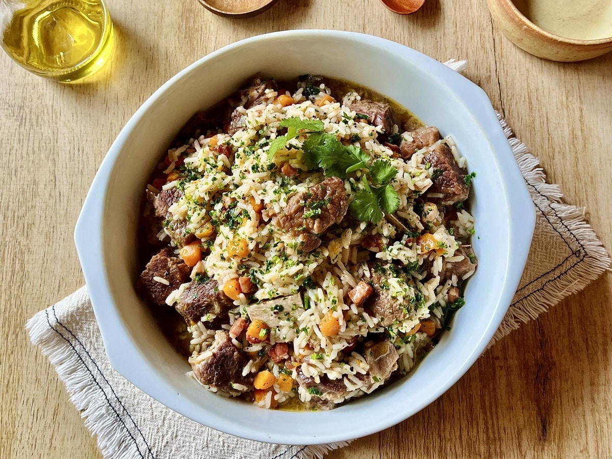 Arroz de costela