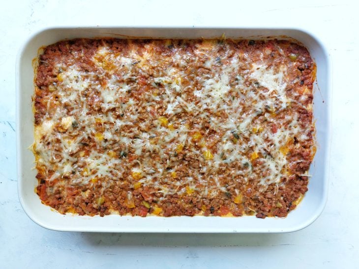 Arroz de forno com carne moída - Passo a Passo