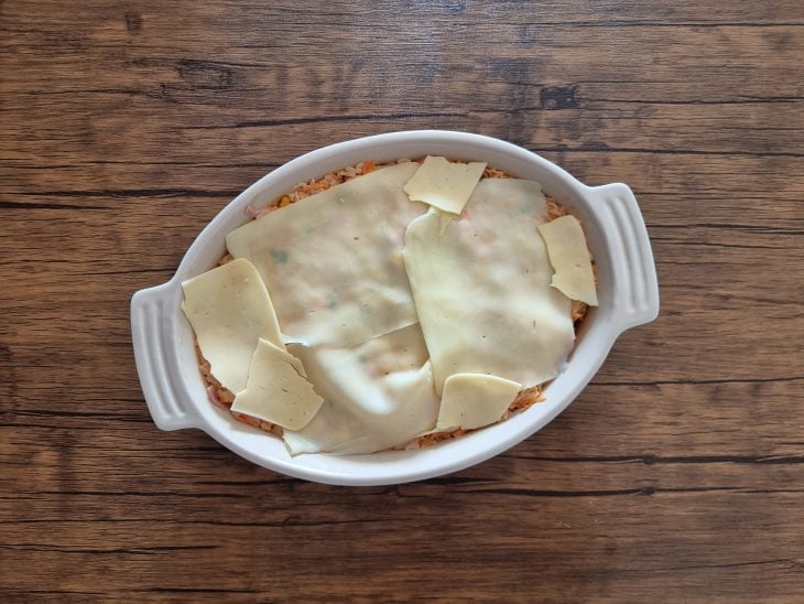 Arroz de forno com frango fácil - Passo a Passo