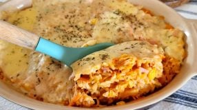 Arroz de forno com frango fácil