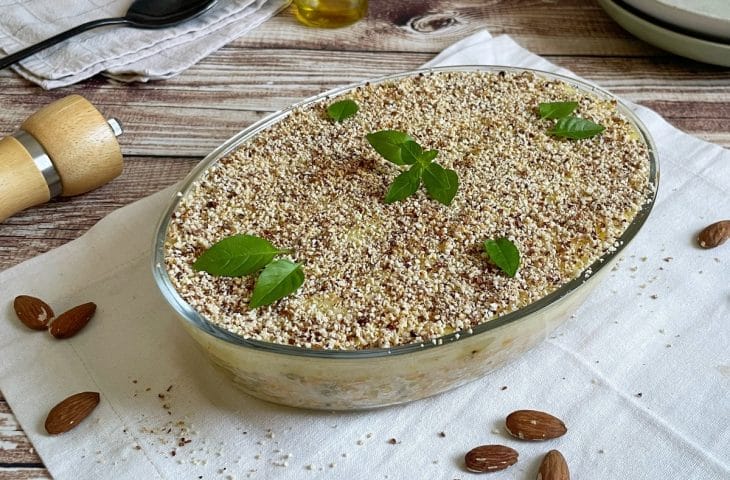 Arroz de forno vegano