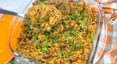 Arroz de fraldinha
