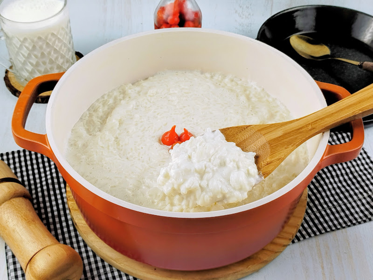 Arroz de leite simples