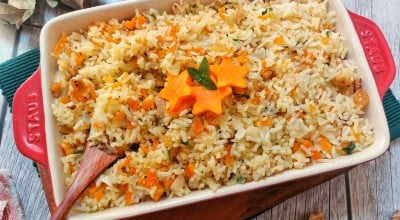 Arroz de Natal fácil