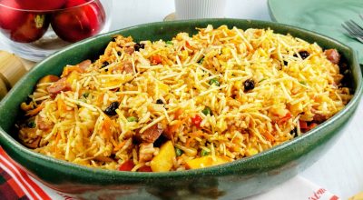 Arroz de Natal temperado