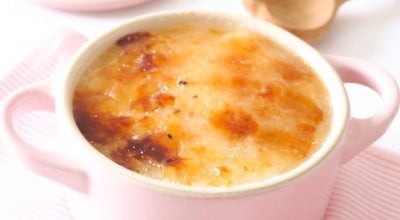 Arroz-doce brûlée