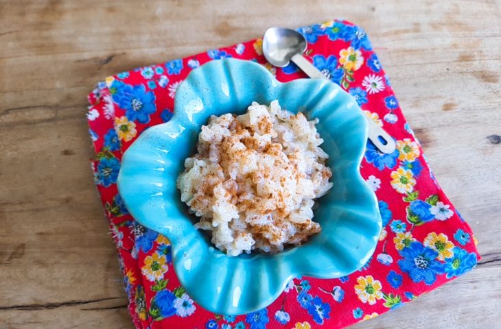 Arroz doce de micro-ondas fácil