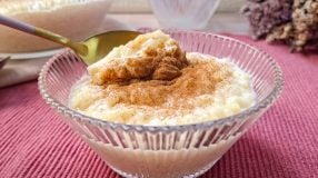 Arroz doce sem leite condensado