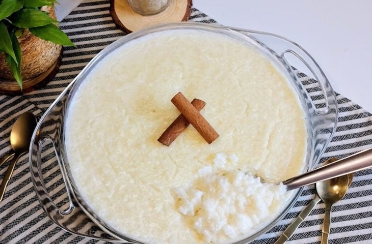 Arroz-doce simples