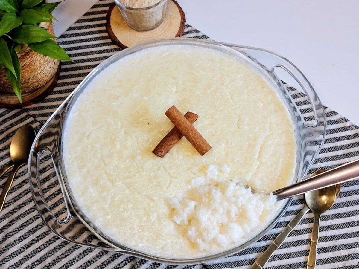 Arroz-doce simples