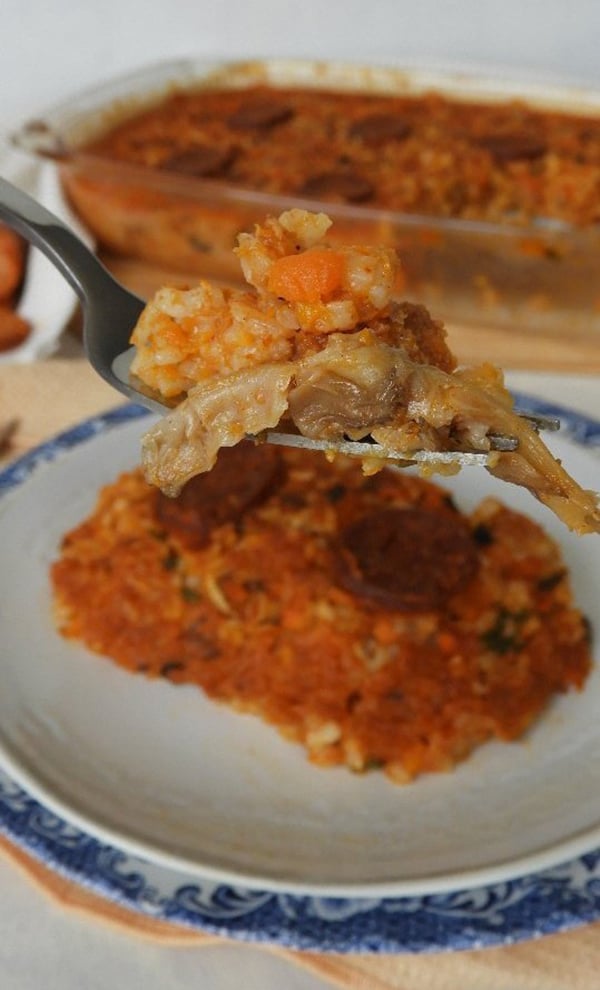 Arroz sem pato