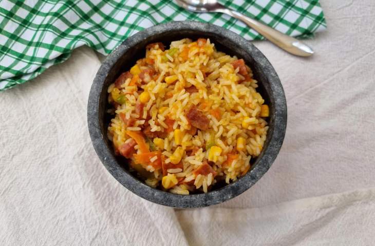 Arroz temperado