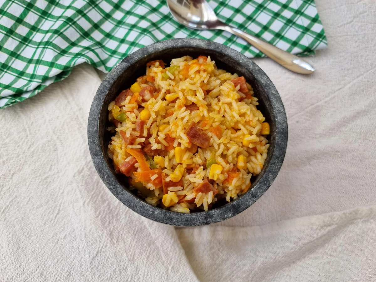 Arroz temperado
