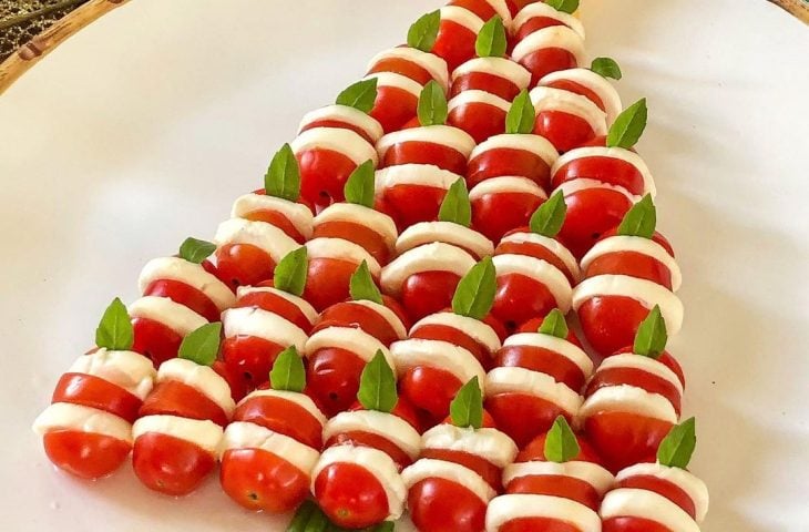 Árvore de Natal caprese