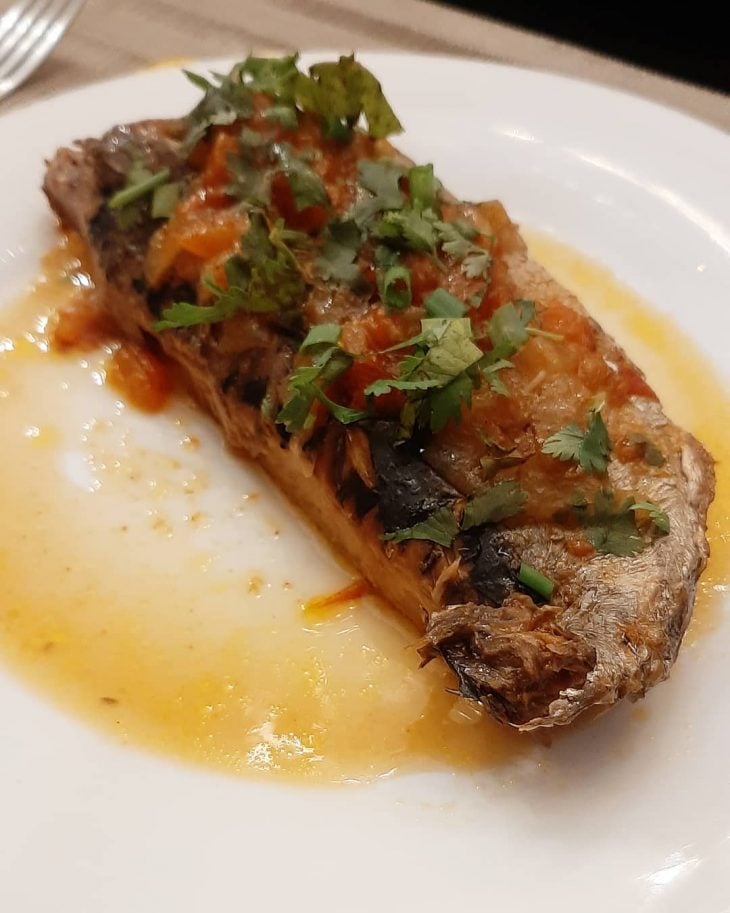 Atum na panela de pressão