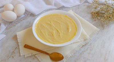 Baba de moça com leite condensado