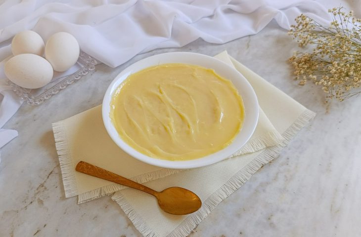 Baba de moça com leite condensado