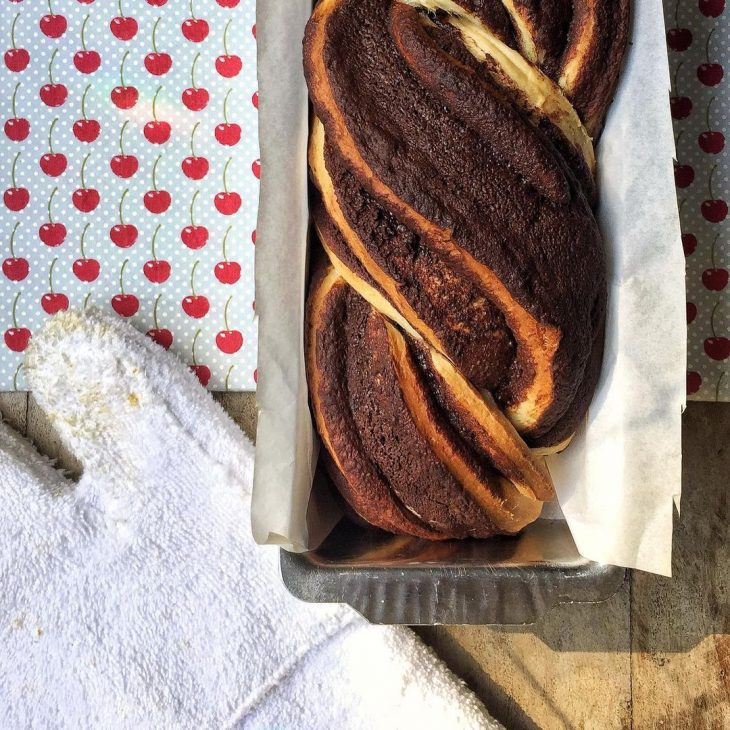 Babka de chocolate