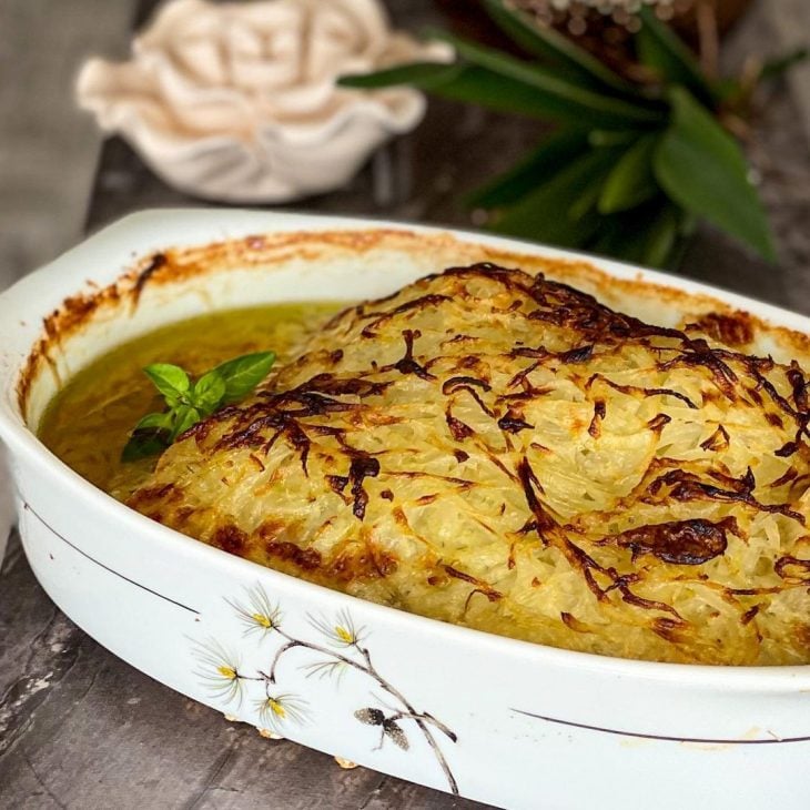 Bacalhau com gorgonzola