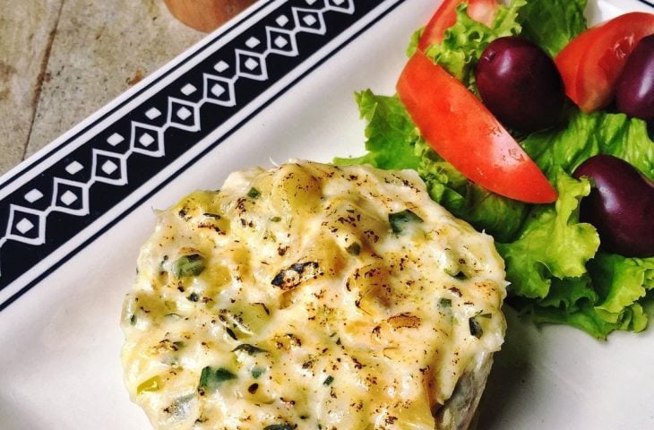 Bacalhau com natas