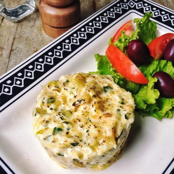 Bacalhau com natas